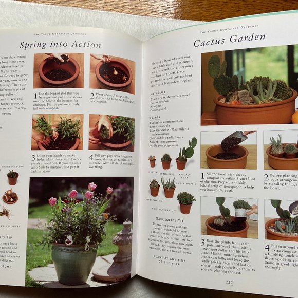 Vintage Container Gardening Book by Stephanie Donaldson - Picture 12 of 13